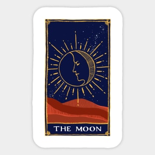 Moon Tarot Card Sticker